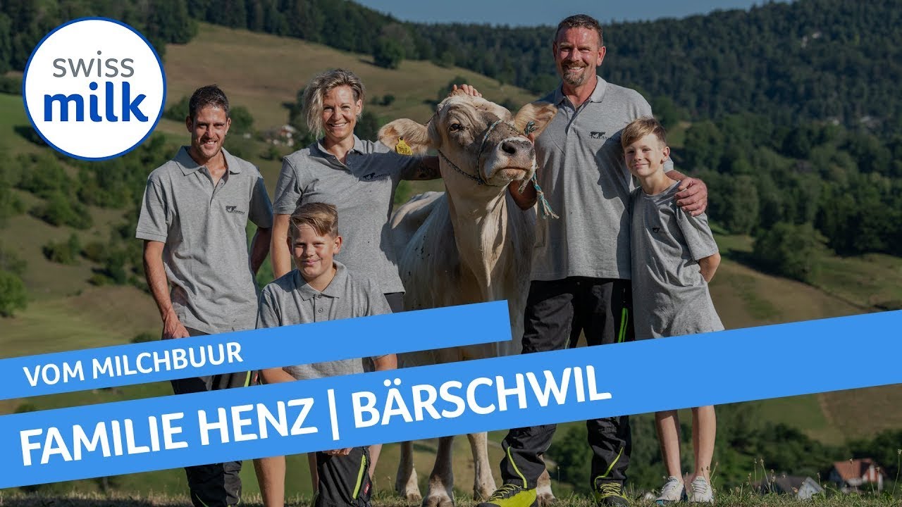 Video-Hofporträt von Familie Henz aus Bärschwil | Vom Milchbuur | Swissmilk (2022)