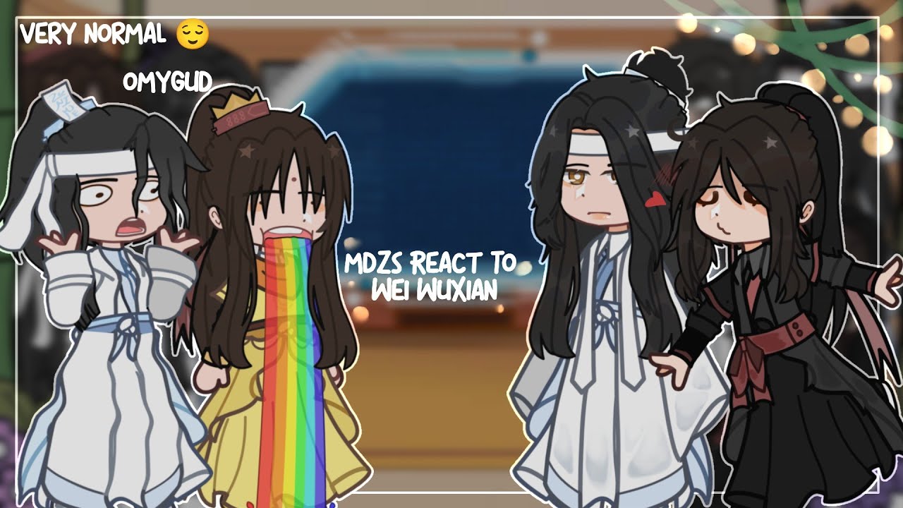 「MDZS React To Wei Wuxian」//Wangxian�♡// Special 35.8k~♡