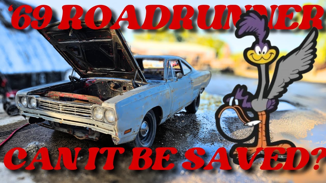 RUSTY 1969 Plymouth ROAD RUNNER Build Part 1: Clean, Inspect, and Plan!