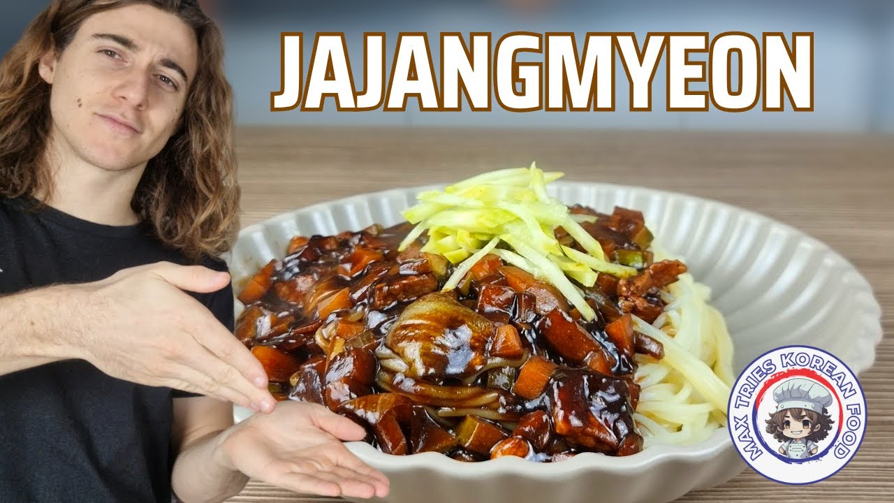 Les Jjajangmyeon ! Mon plat coréen préféré ? Recette coréenne facile ! Corée du Sud Street Food