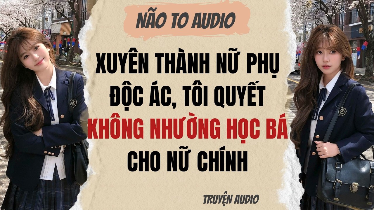XUYÊN THÀNH NỮ PHỤ ĐỘC ÁC, TÔI QUYẾT KHÔNG NHƯỜNG HỌC BÁ CHO NỮ CHÍNH  | Truyện hay