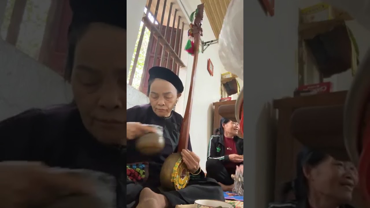 Then Trần Giang hát then làm lễ ngày 21/1