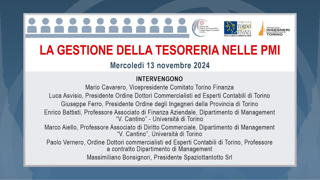 La gestione della tesoreria nelle PMI