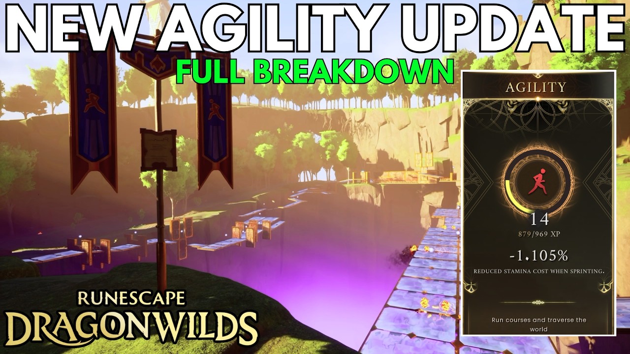 RuneScape Dragon Wilds: Новое обновление навыка ловкости и другое (0.12.1)