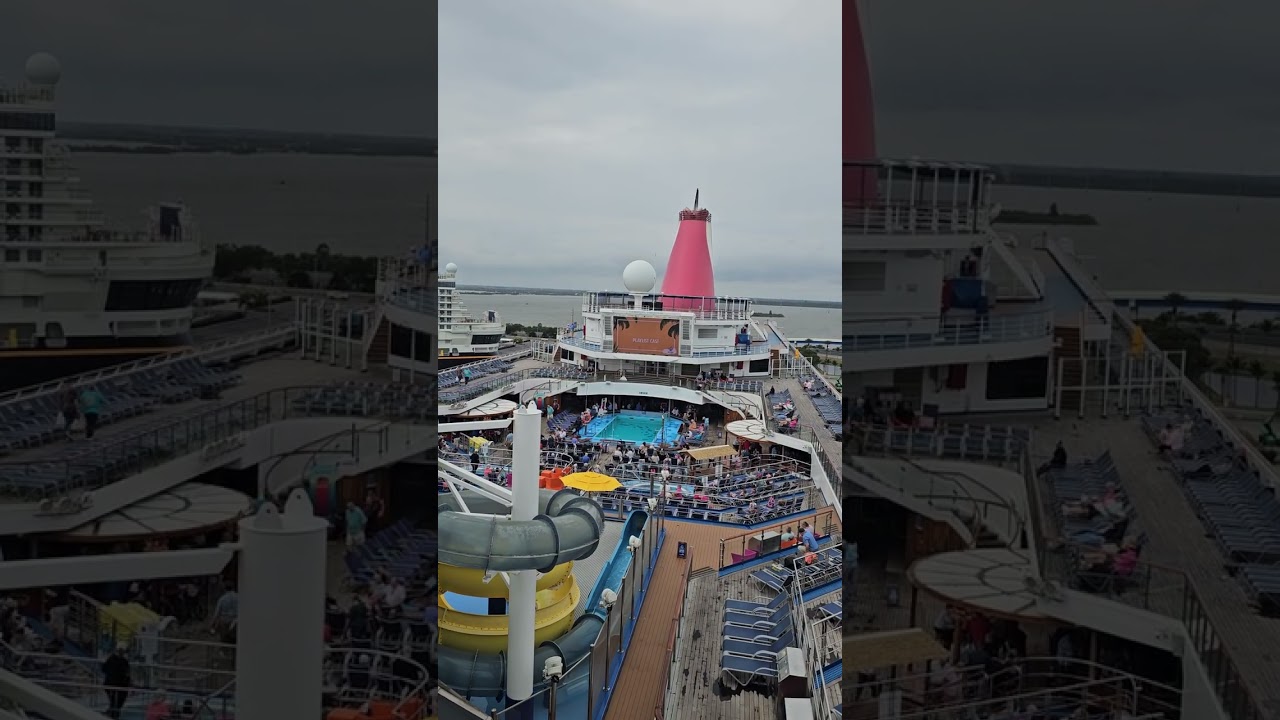 First look at the top deck of the Carnival Freedom ship