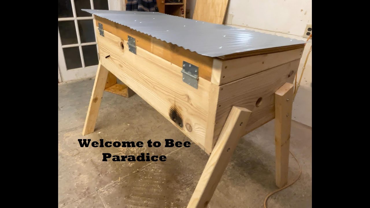 Honeybee Long Hive Build.