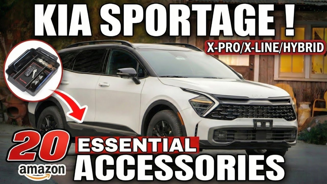✅ Модификации и аксессуары для Kia Sportage, которые того стоят! 💯 {Выбор Amazon}