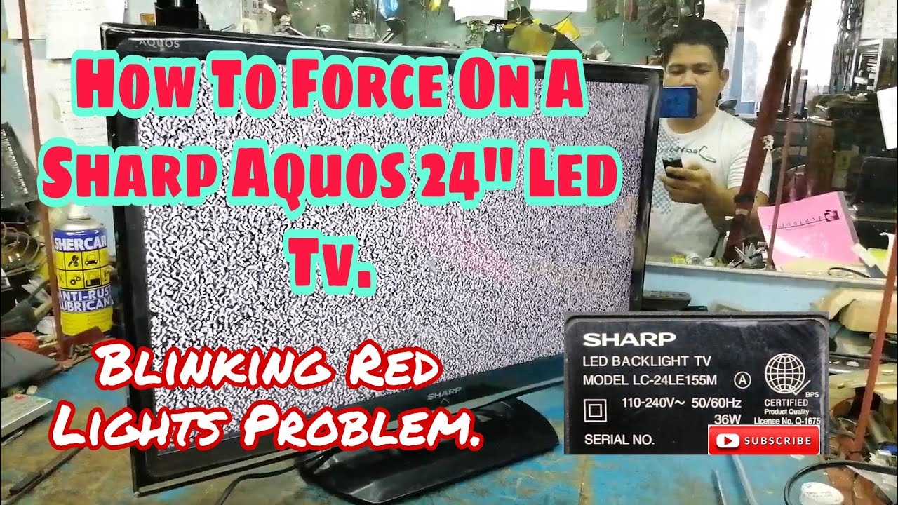 How to force On a Sharp 24