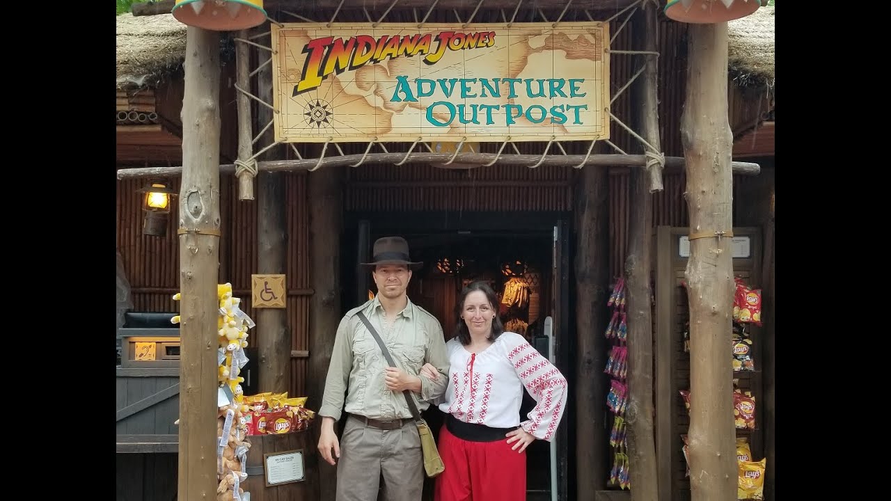 The Indiana Jones Adventure Outpost at DisneyLand Paris