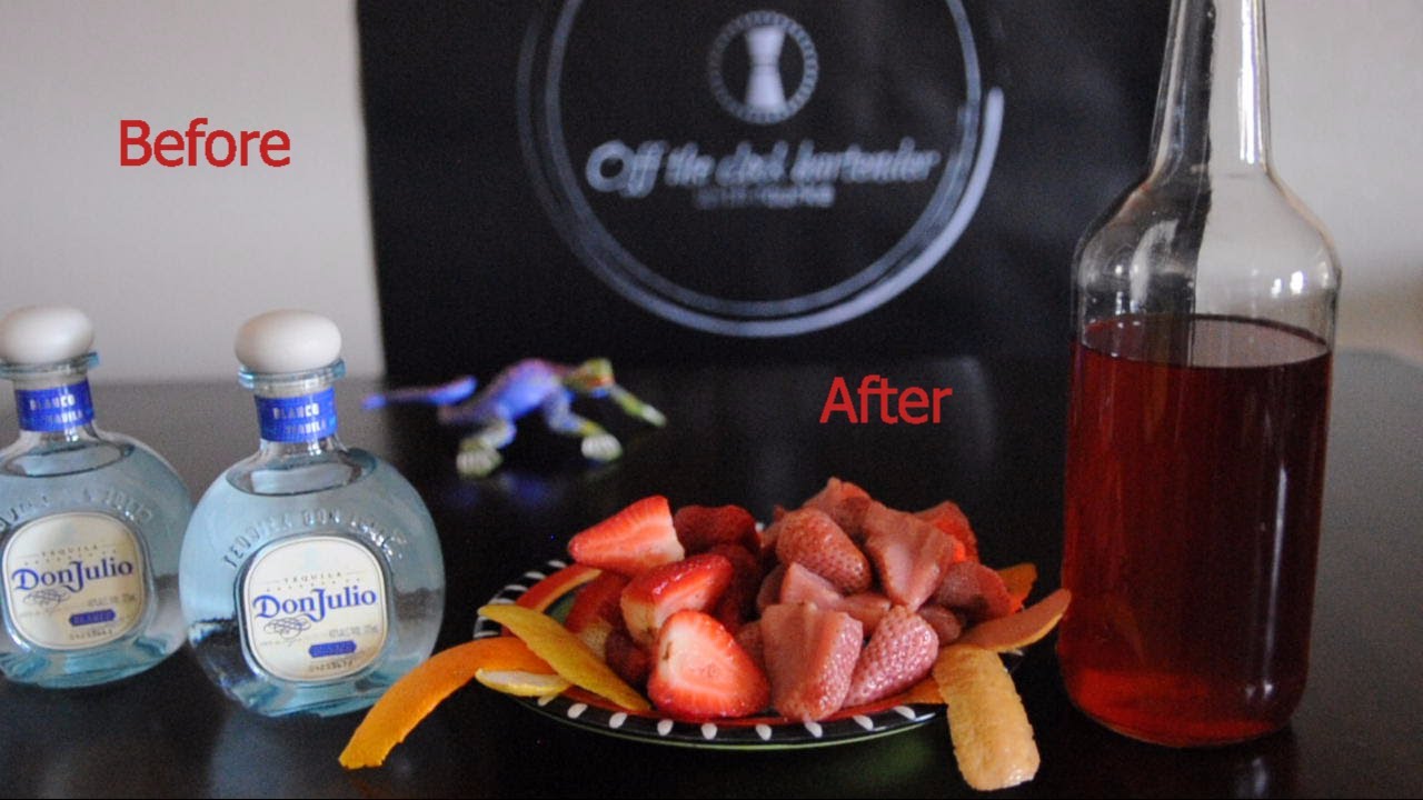 Strawberry Infused Tequila