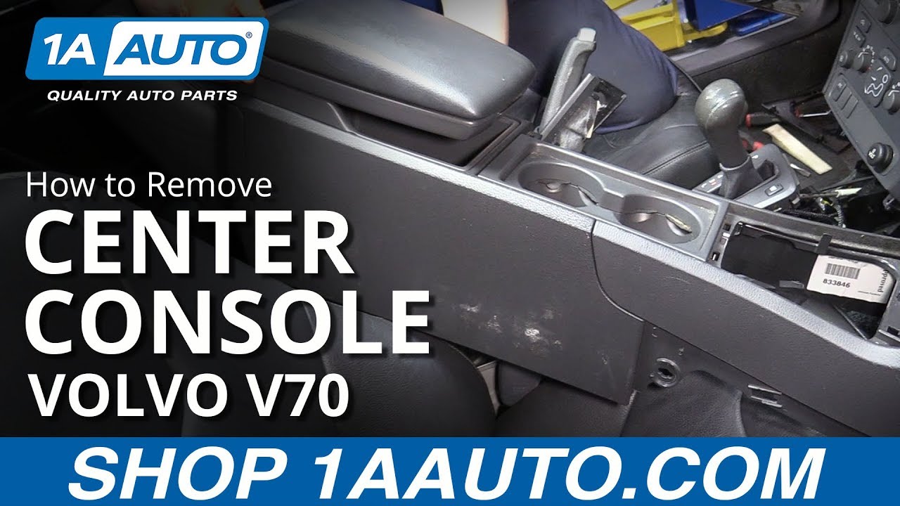 How to Remove Center Console 00-07 Volvo V70
