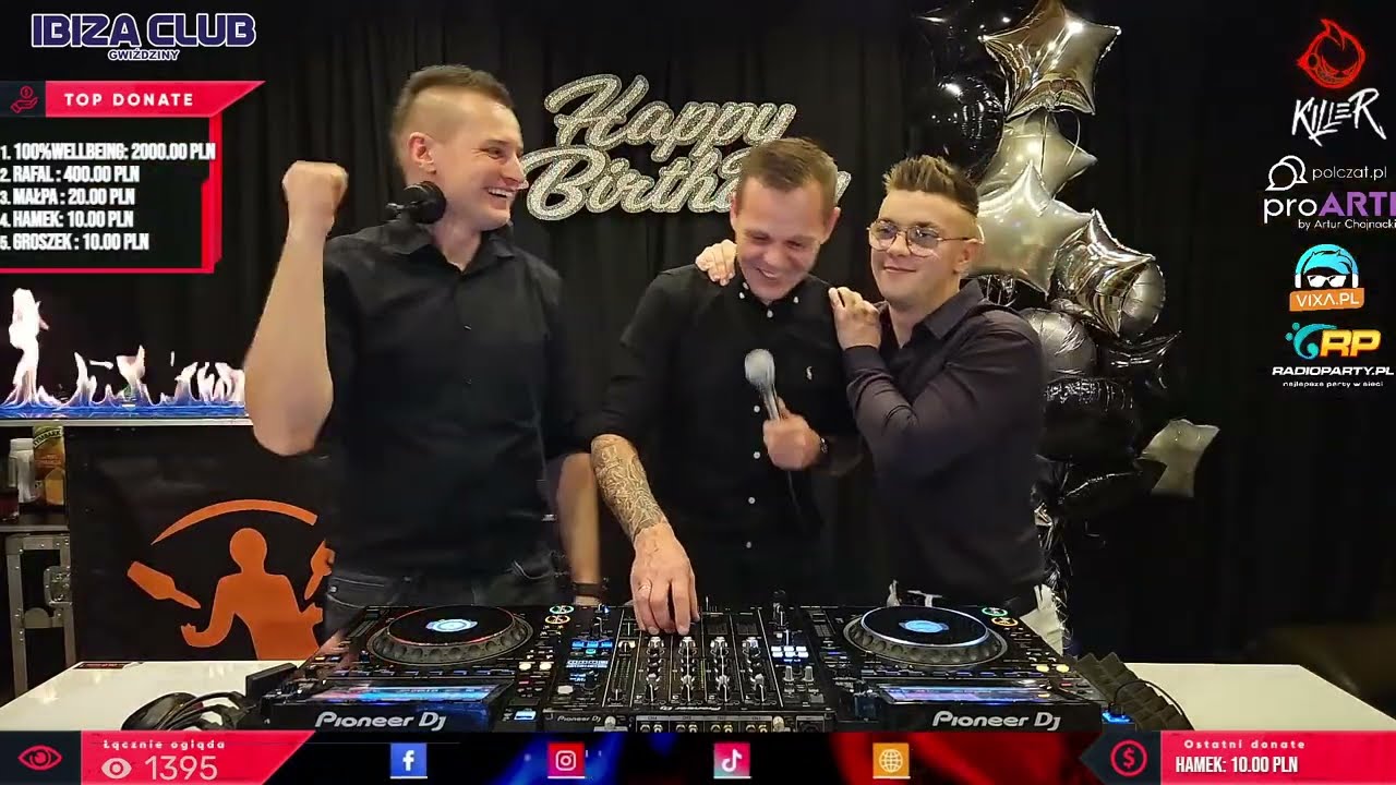 Dj Killer & Dj Cyprex & Bagrol & Cometa & Barman Olo Live Mix - Urodziny Killera 17.12.2023