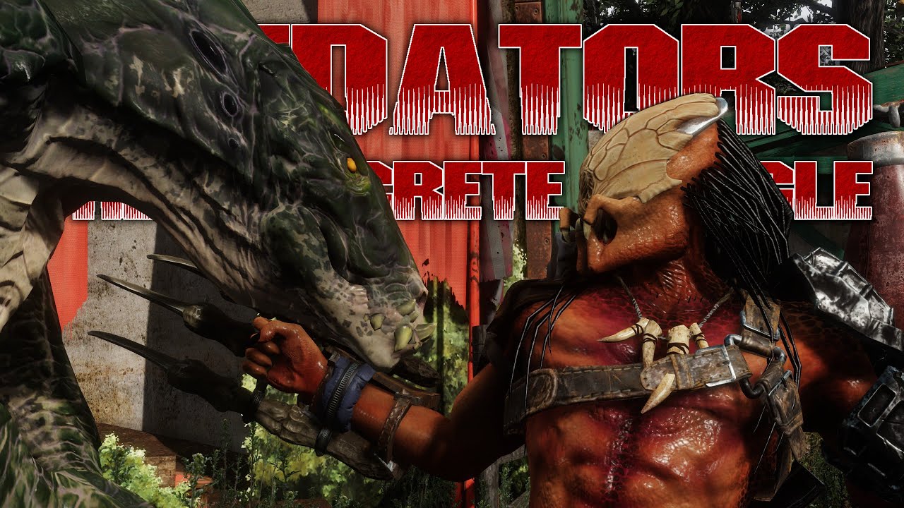 THE GATORCLAW HUNT | Predators The Concrete Jungle | Fallout 4 Mod | 11