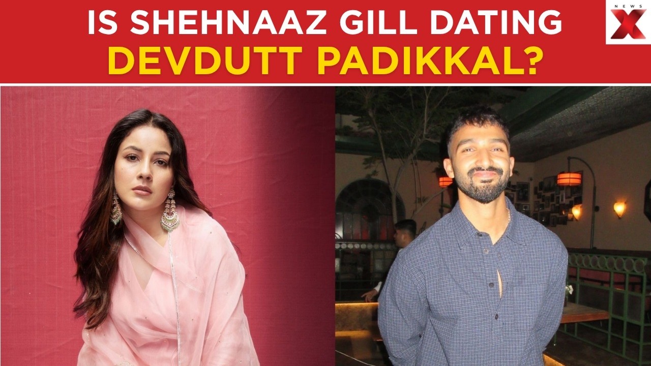 Is Shehnaaz Gill dating Cricketer Devdutt Paddikkal | Spotted at RCB matches | Entertainment News