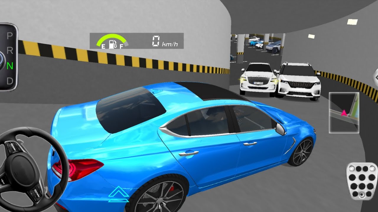 3d Driving Class #9- car parking and servicing car wash  - Android Gameplay