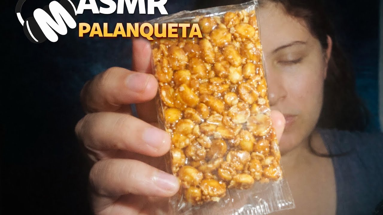🫧🩷 ASMR ESPAÑOL | COMIENDO PALANQUETAS 🥱💫🌙