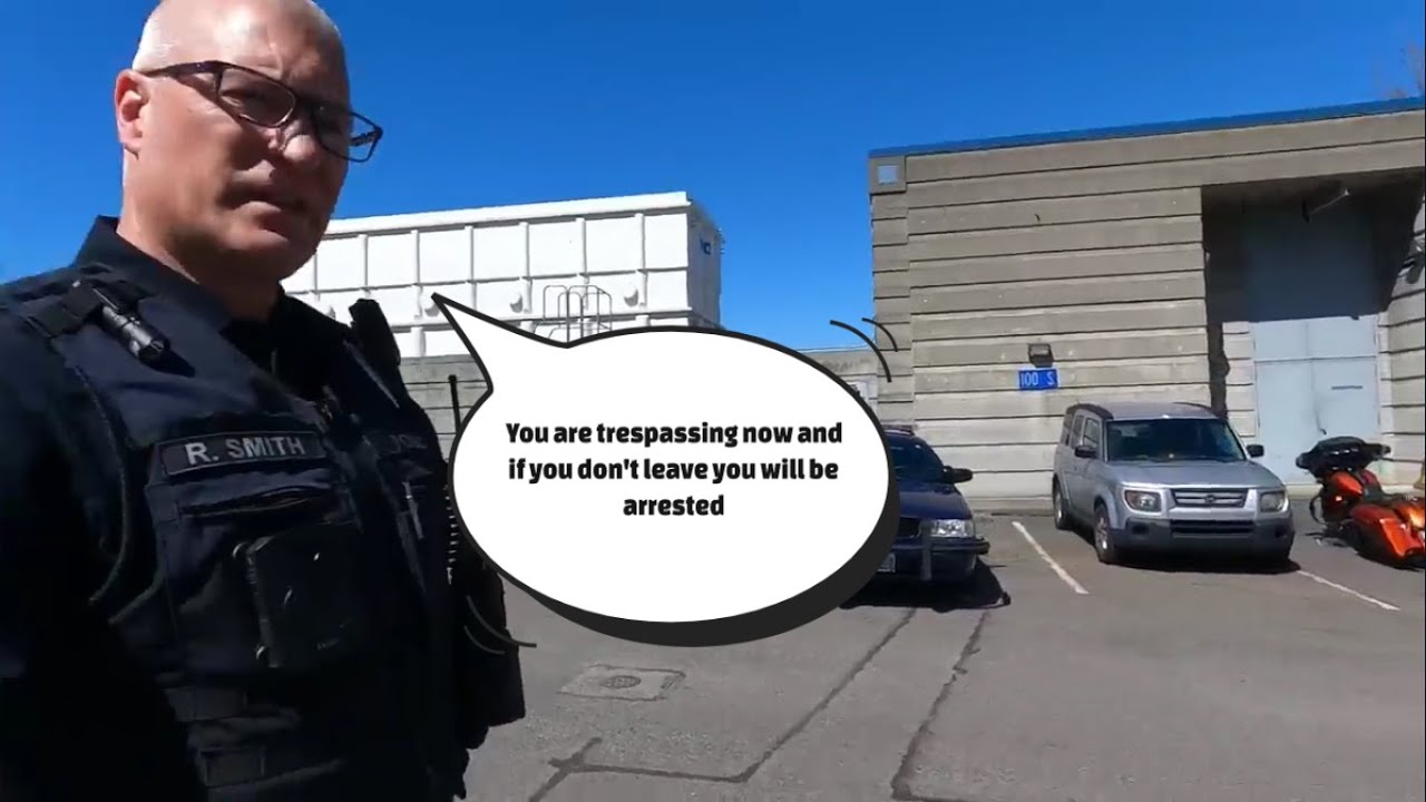 Frauditor gets trespassed from wastewater treatment plant