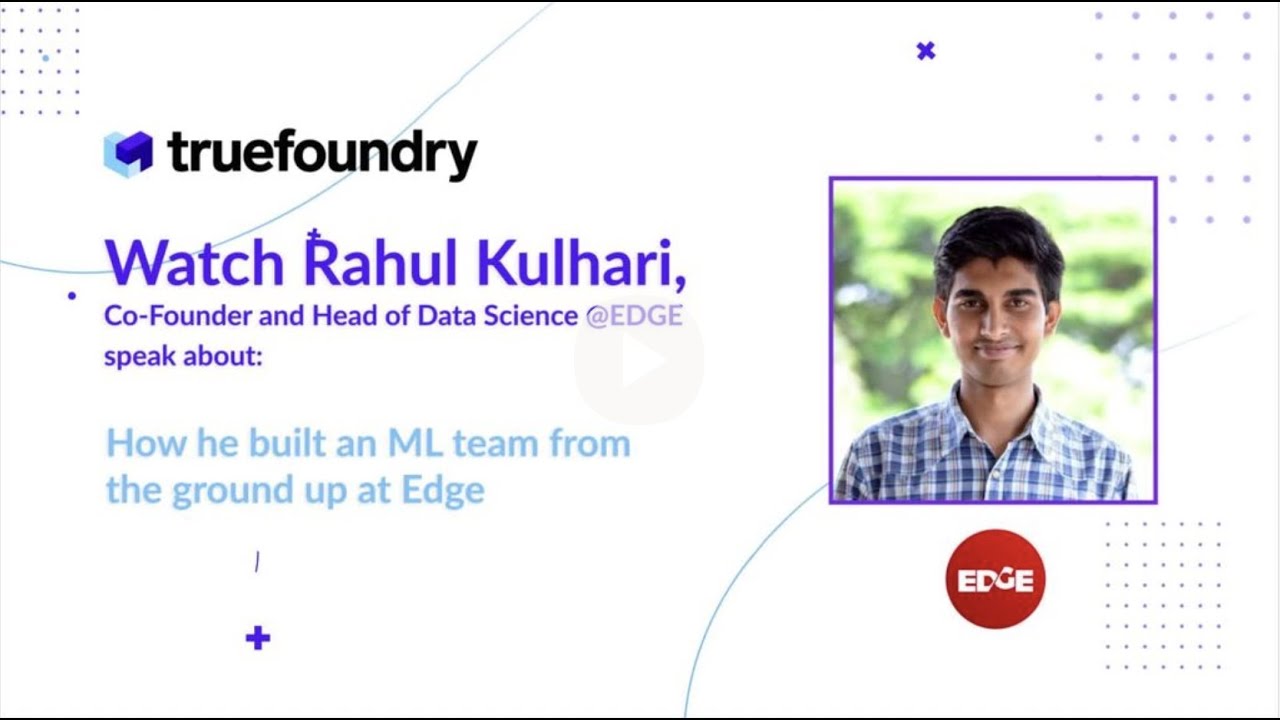 True ML Talks #7 | Machine Learning  @Edge​