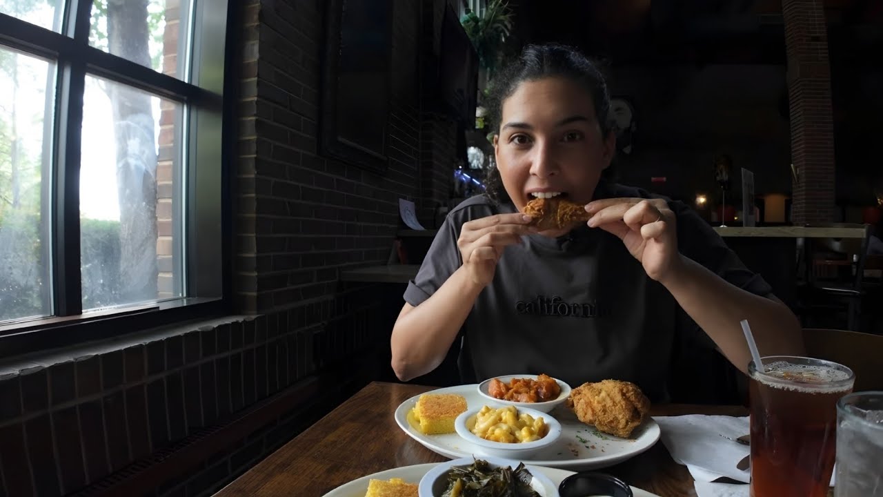 A Soul food feast at Atlanta's legendary restaurant. 