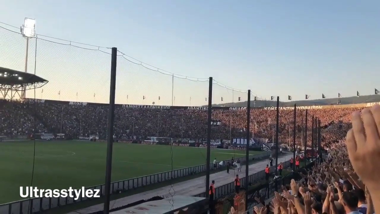 PAOK-Ajax (2-2) Crazy atmosphere