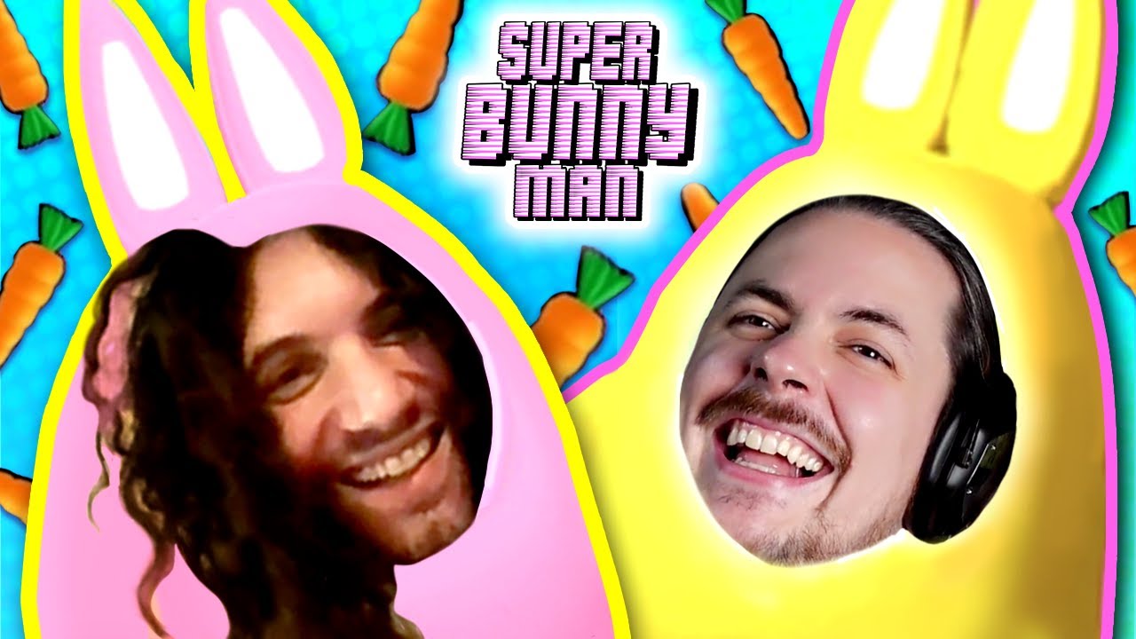 Extreme EXCITEMENT escaping excavations! - Super Bunny Man