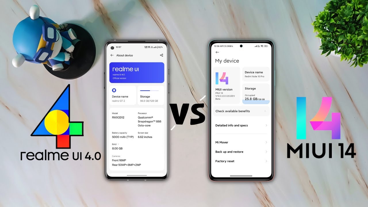 REALME UI 4.0 VS MIUI 14 | Full Comparison | Which is Your Favourite UI ?