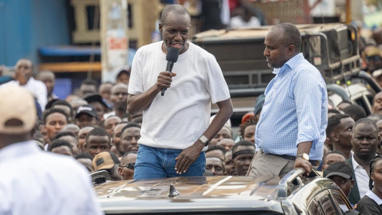 Listen to what Governor Simba Arati told Kisii residents in front of President Ruto!!