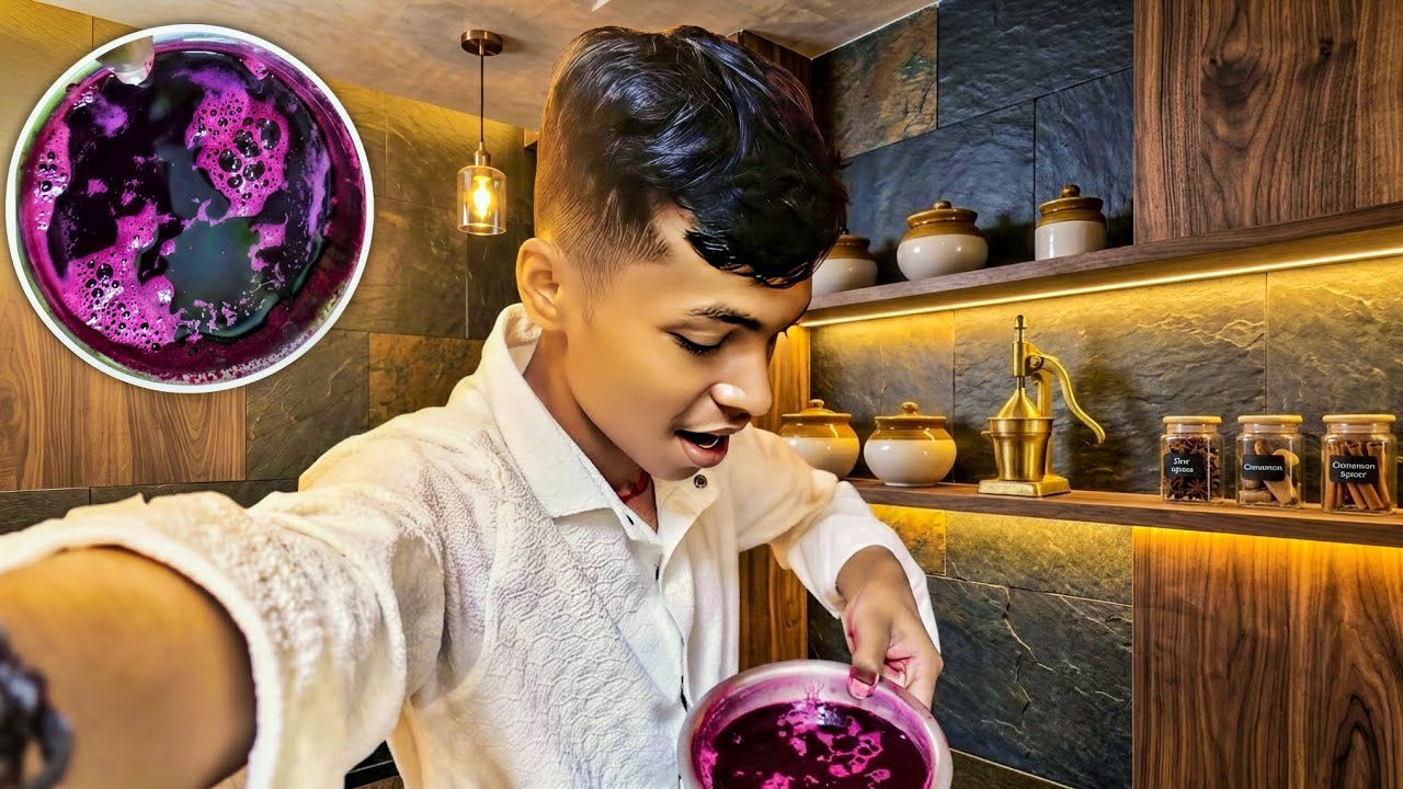 aaj kya bana diya hu 😍| ये किसका जूस बना दिया | @Sandeepmallahvlog 