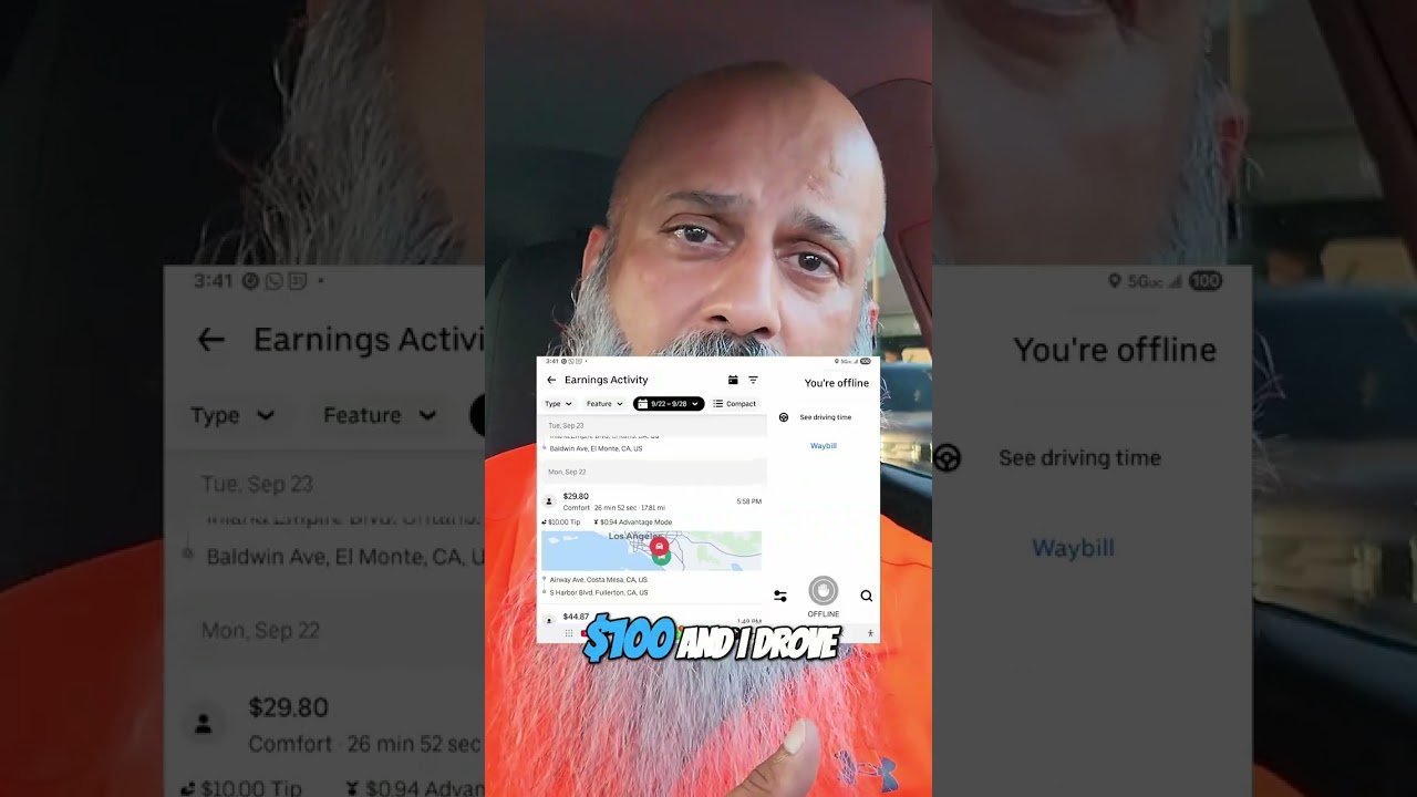 Uber & Lyft Tips (How Much Do Drivers REALLY Make?) #shorts