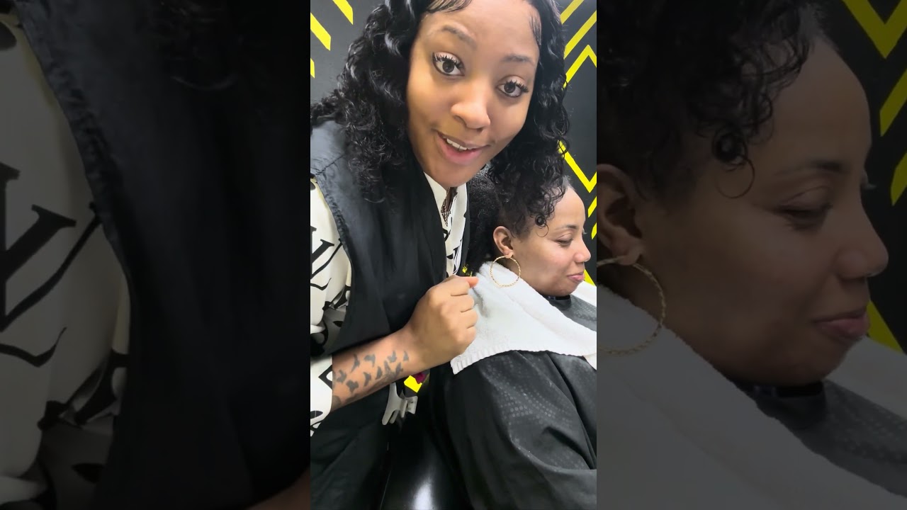 Simple and cute Extended Sleek ponytail on my Natural Client ✨