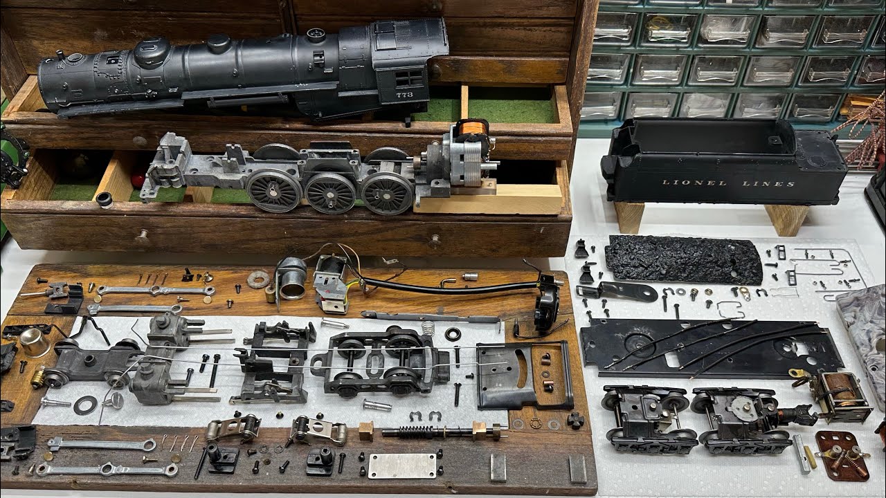 Complete Breakdown & Rebuild of Postwar Lionel’s 2169WS Freight Set: Featuring the 773 & 2426W