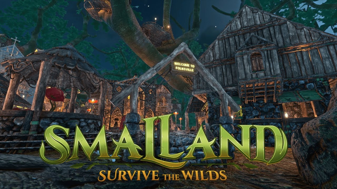 Folksville - medieval village in Smalland: Survive the Wilds!