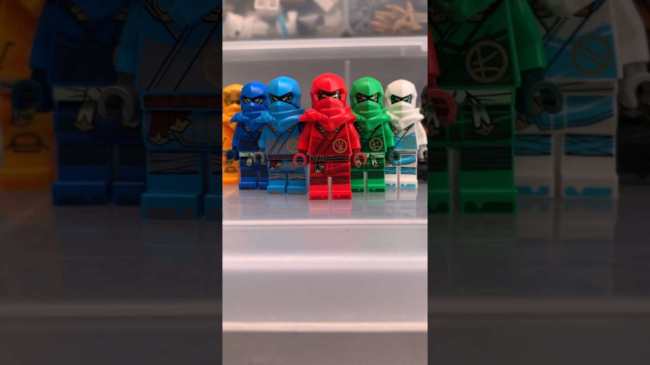 Рейтинг оригинальных минифигурок LEGO Ninjago Dragons Rising Ninja | #lego #ninjago #legos #shorts