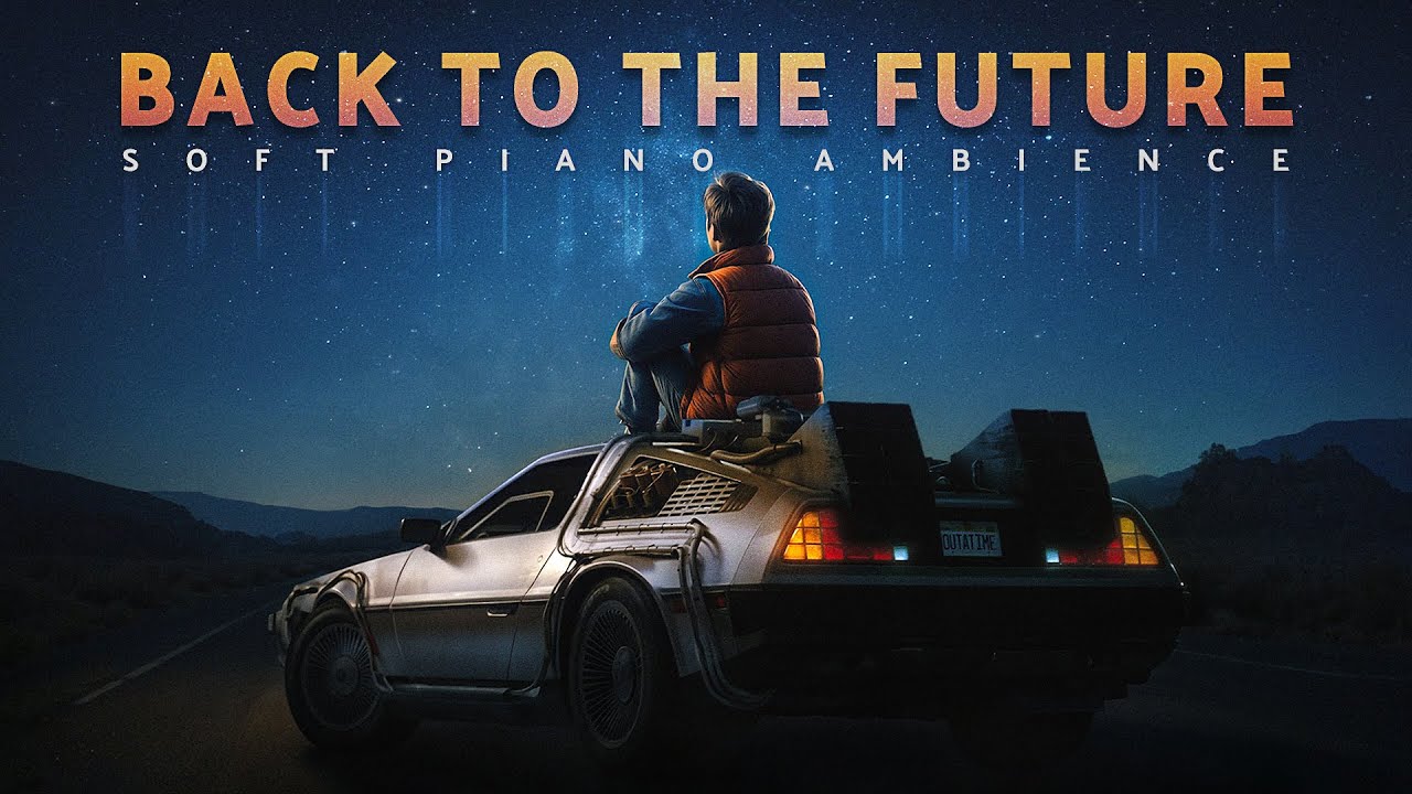 Back to the Future Ambience | Soft Ambient Music for Deep Focus & Relaxation (8 Hours)