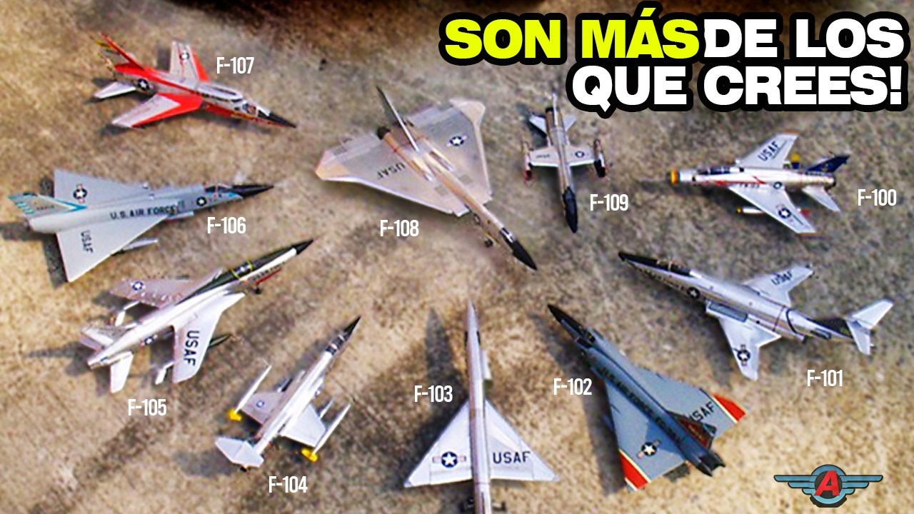 Serie Century - ¿Qué pasó con los Aviones F-103 y XF-109? La Historia Completa