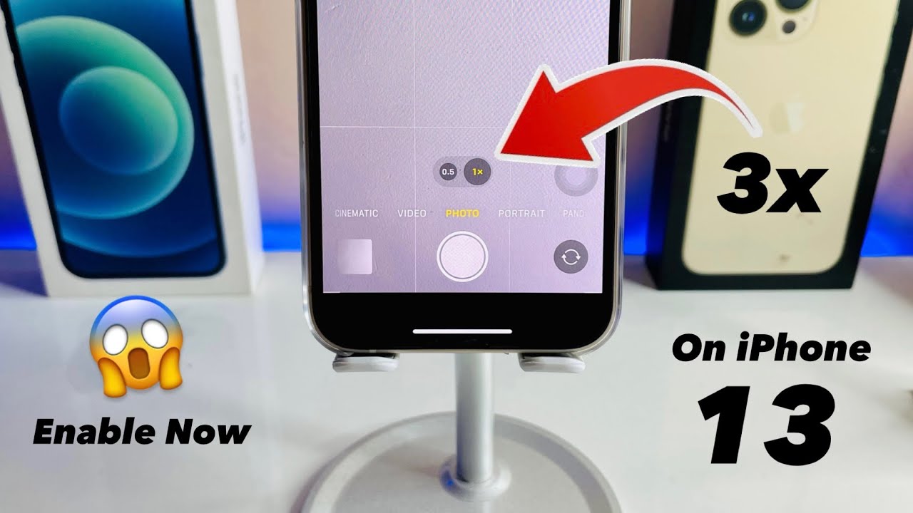 Get 3x Zoom in iPhone 13 || How to get 3X portrait mode in iPhone 13