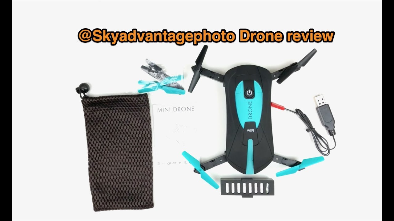 Drone Review - Pocket drone with wifi camera JY018