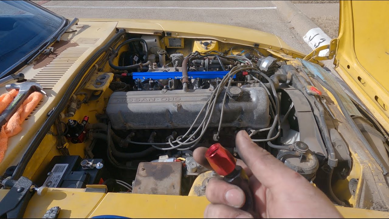 280z ProtunerZ Fuel Rail + AN Lines