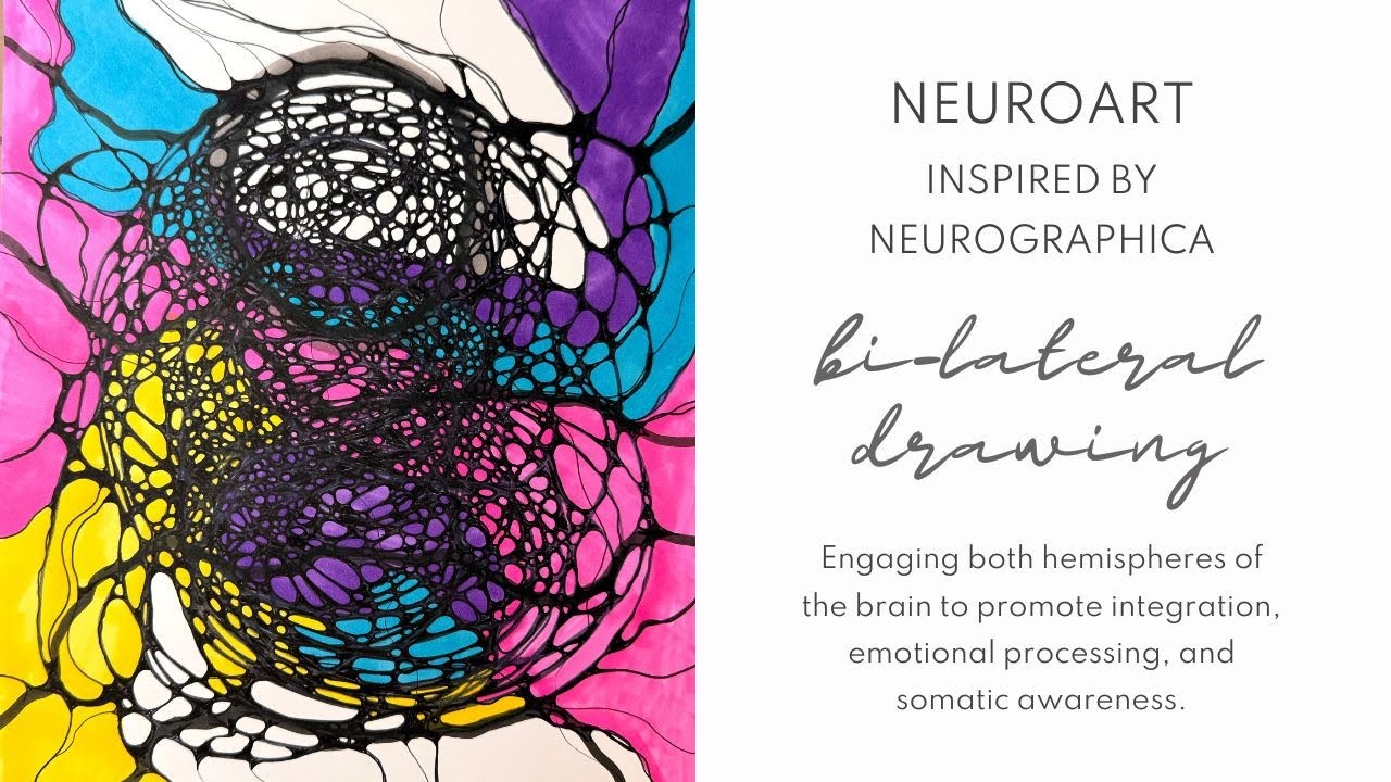 Bilateral Drawing & NeuroArt Composition