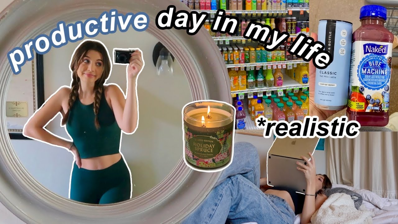 PRODUCTIVE DAY IN MY LIFE 2021 (a realistic monday)