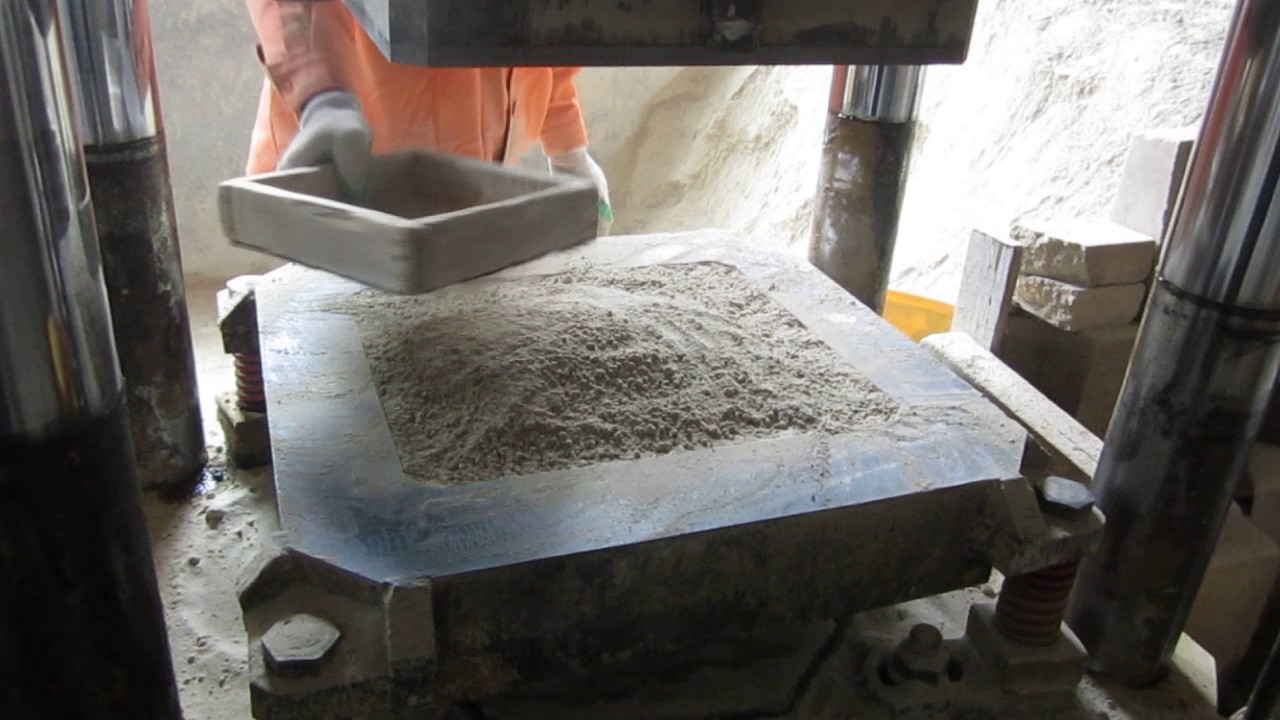 refractory fire bricks forming