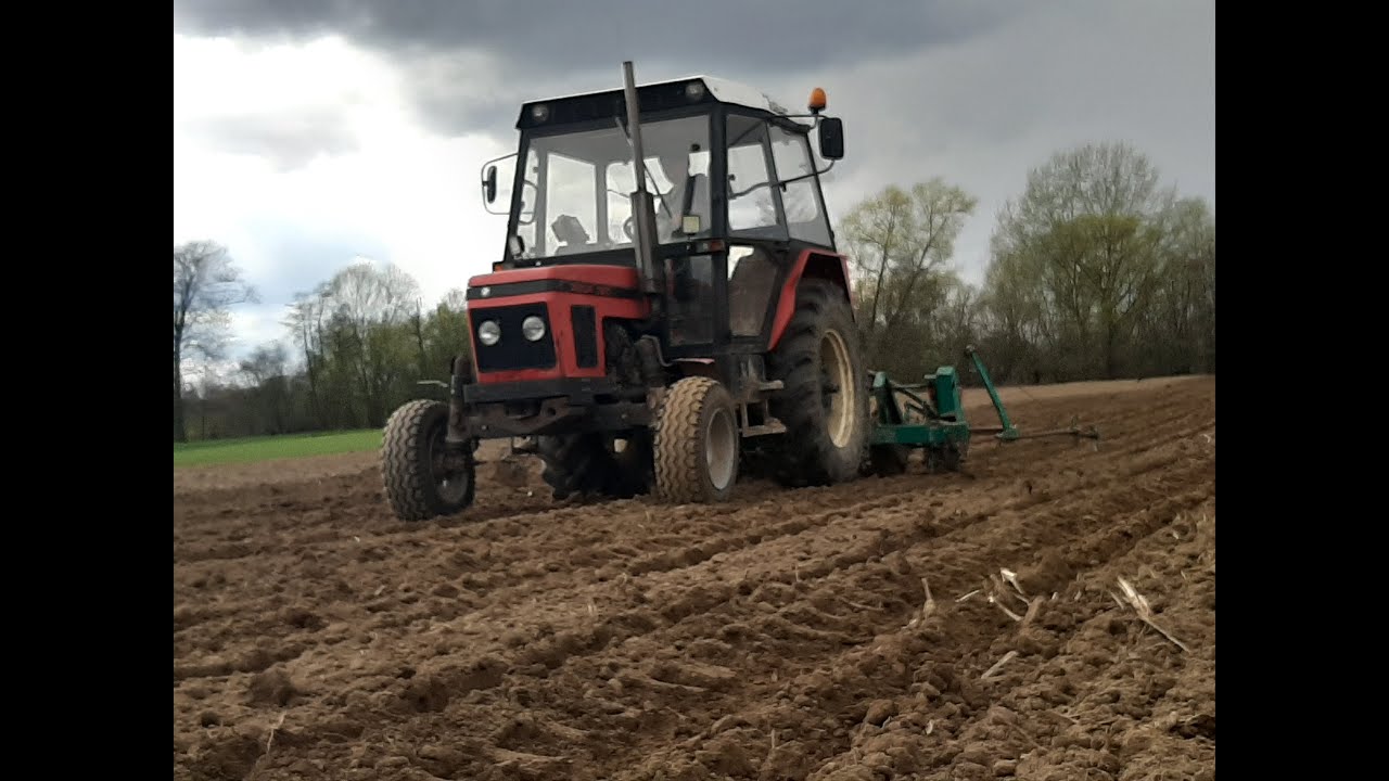 uprawa i siew kukurydzy 2021 !! zetor i case w akcji.