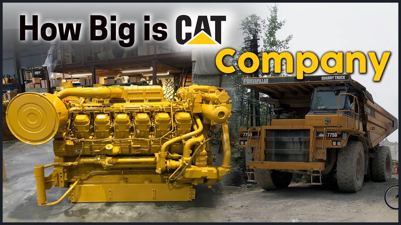 Ever Know!!! 😮 How Big is CAT Company?