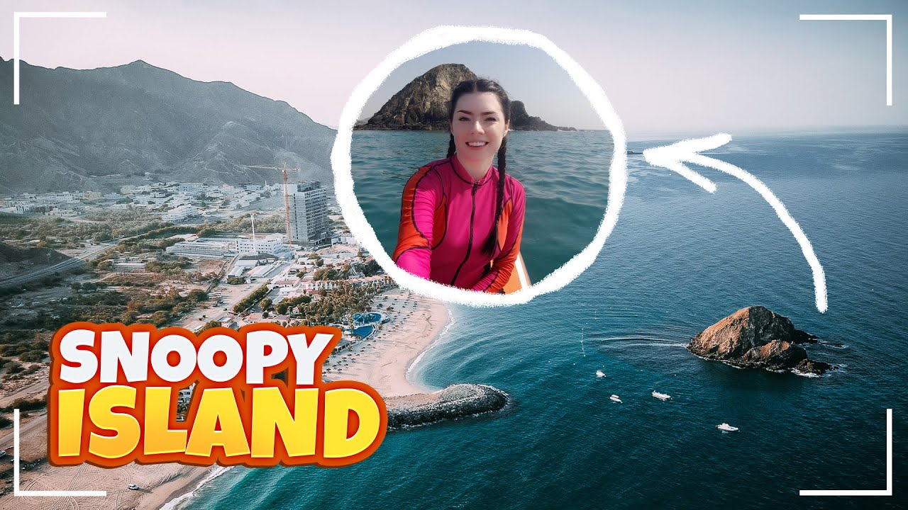 Solo Trip Around the UAE | Episode 3: Snorkeling at Snoopy Island & Khorfakkan Museum