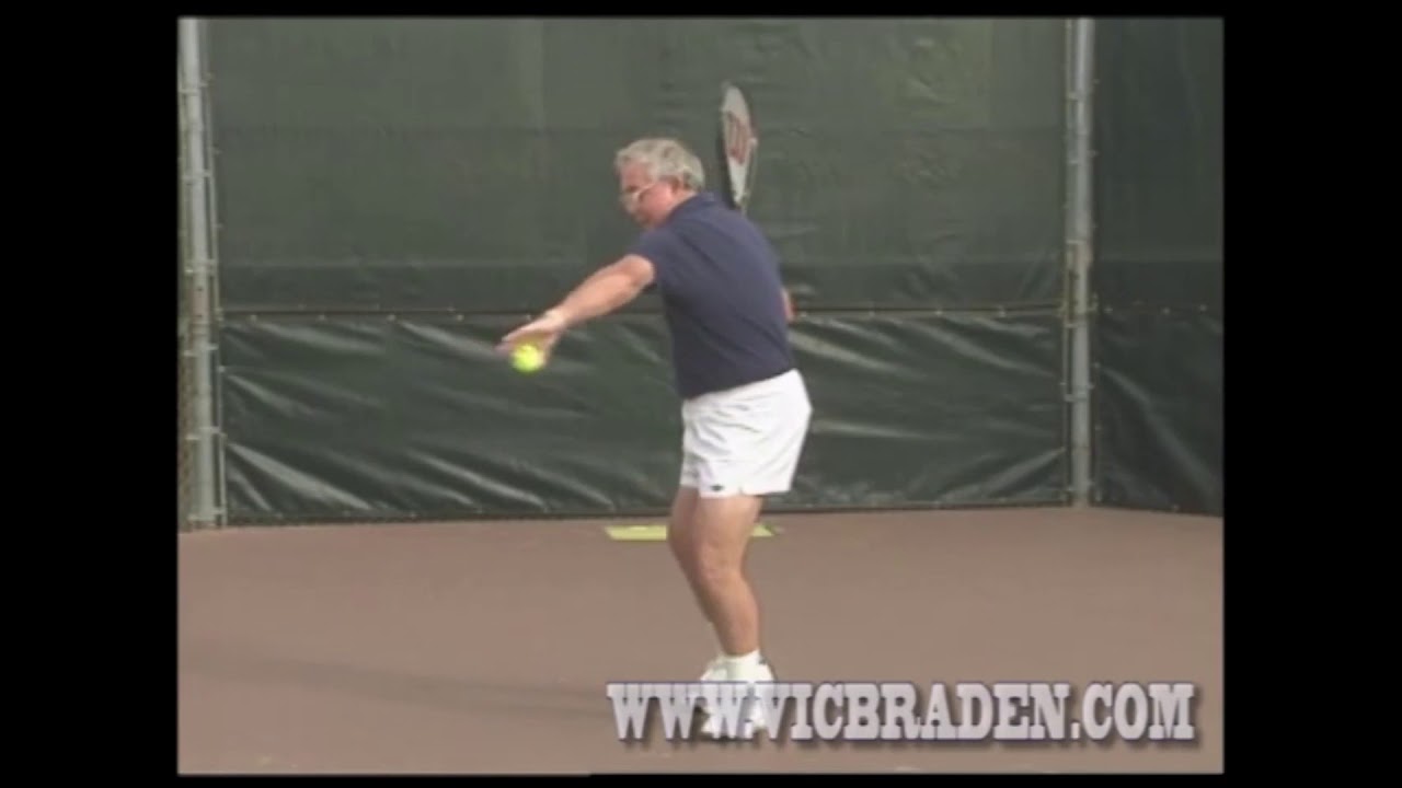 Vic Braden Tip  - Forehand