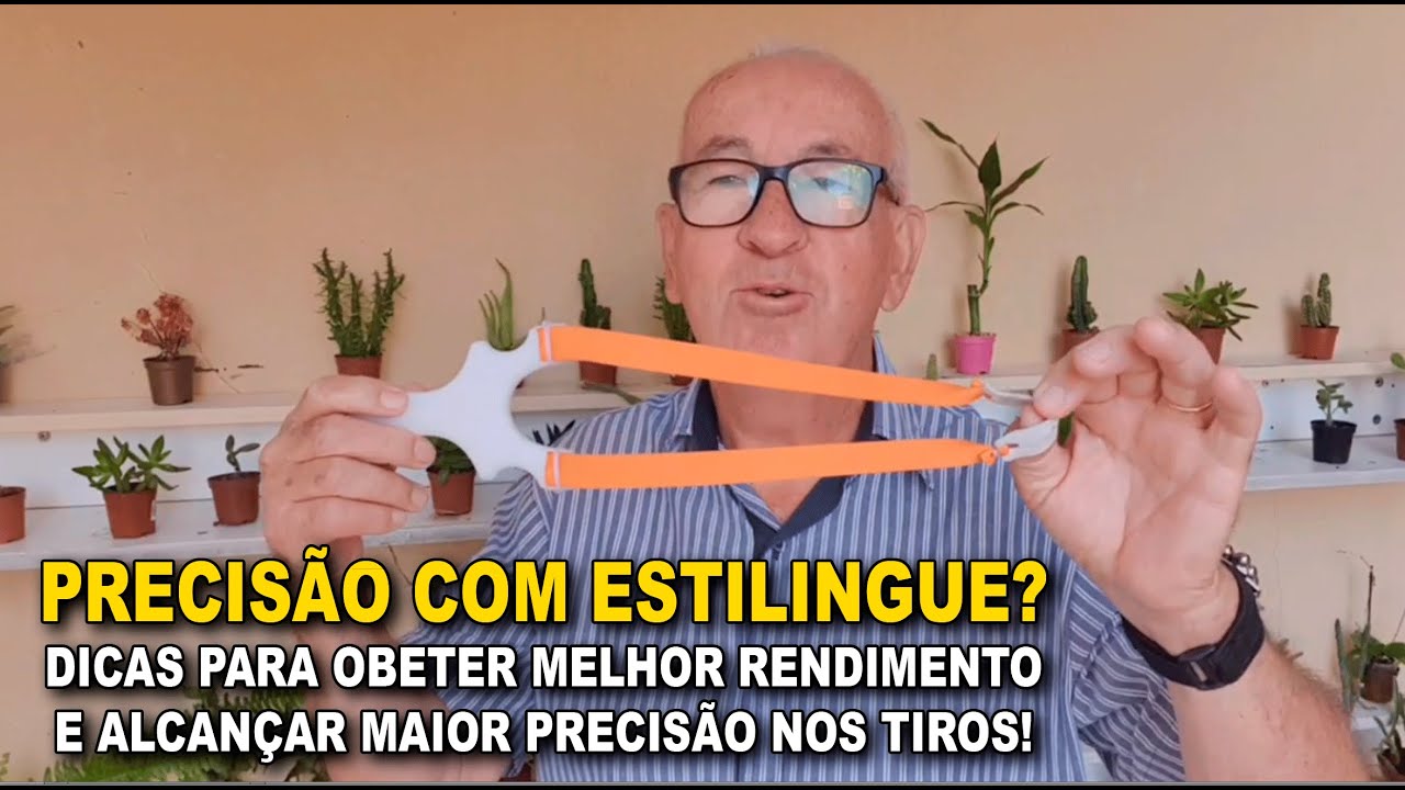 PRECISÃO COM ESTILINGUE? Dicas para melhor rendimento! - Portal do Estilingue com Ailton Bonassa