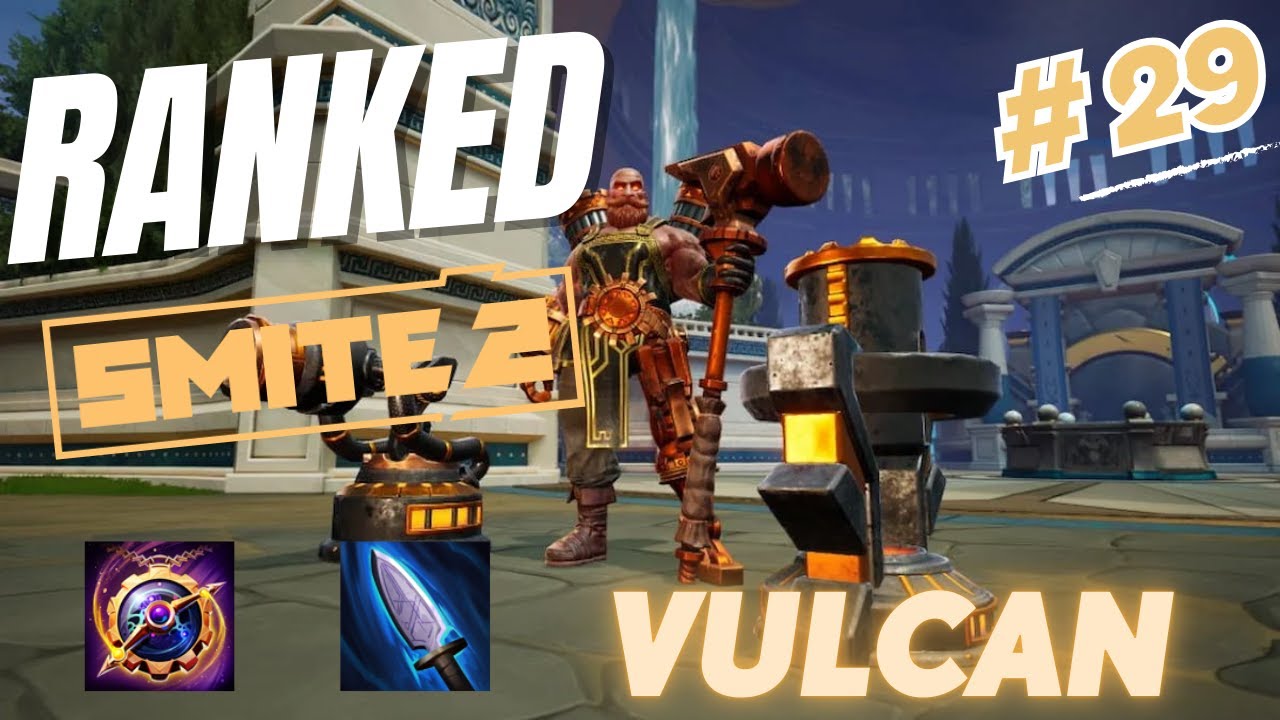 SMITE 2 RANKED #29 : VULCAN MID FULL CDR 2 ULTI DANS LE MEME FIGHT