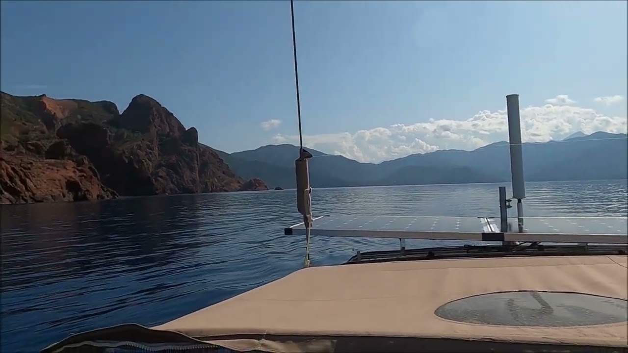 #56  La corse   on remonte vers le nord   calvi   le cap corse