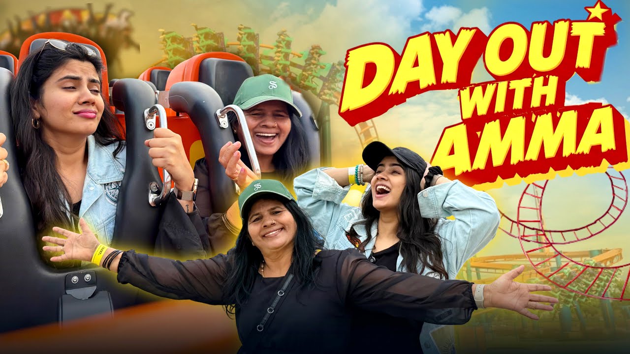 மரண பயத்தை காட்டிட்டான் பரமா..!😱🫣 | Day Out With Mom | Soundariya nanjundan