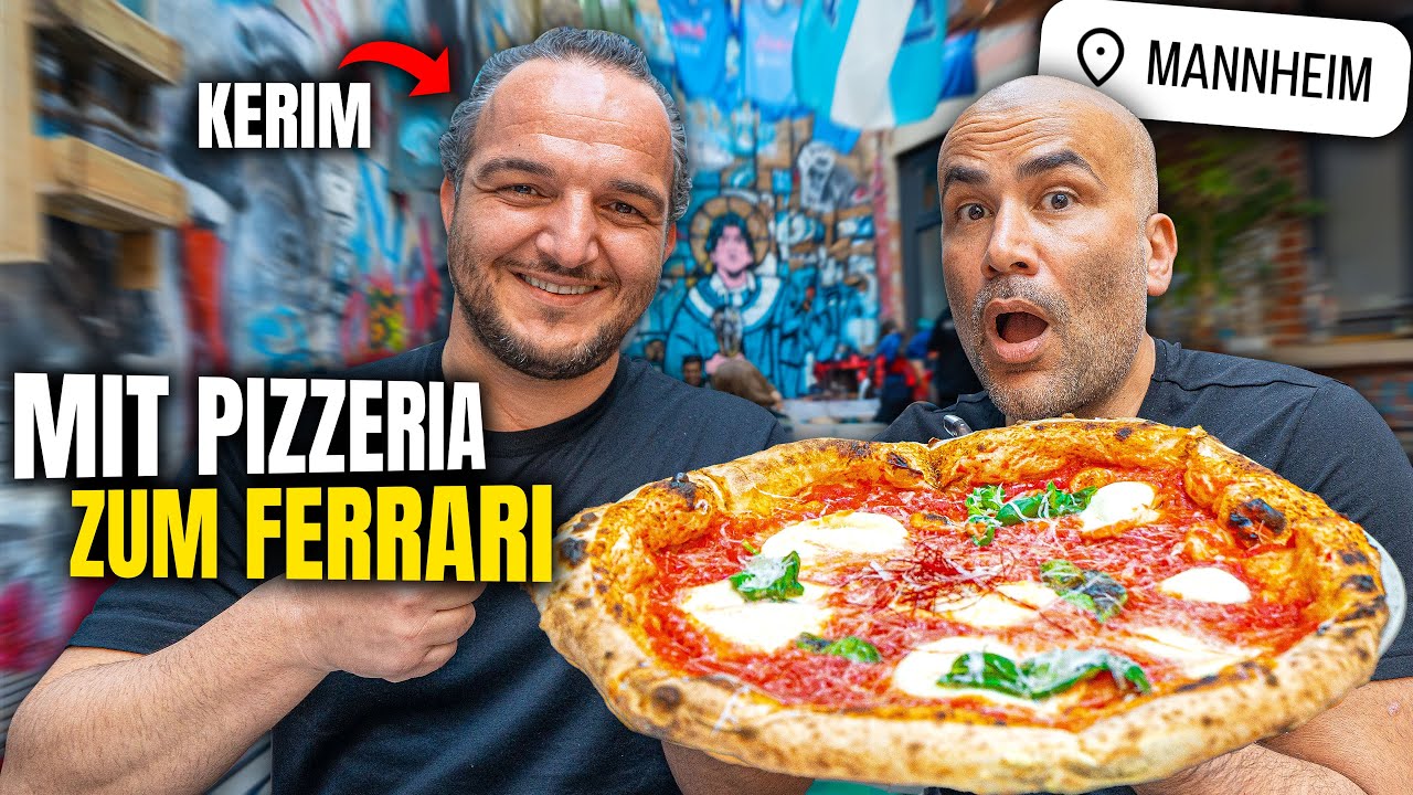Mit NAPOLI PIZZA zum FERRARI: So hat KERIM es geschafft